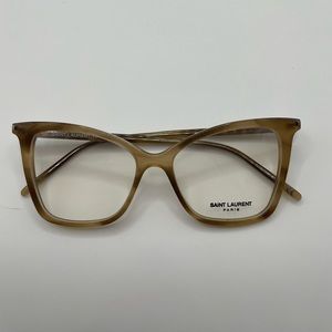 Light Tortoise Saint Laurent glasses